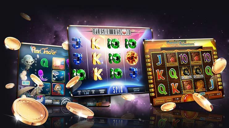 pluss77 slot game lobby showing reel-based online slots for Philippines players